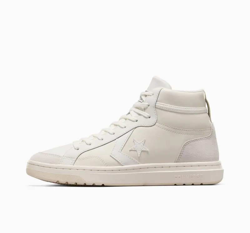Converse Pro Blaze Classic Leather & Suede Egret/vintage White (A09082C)