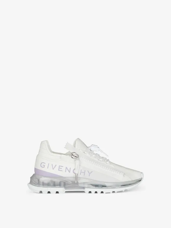 Givenchy Spectre runner sneakers in leather with zip (BE003YE24M-595)