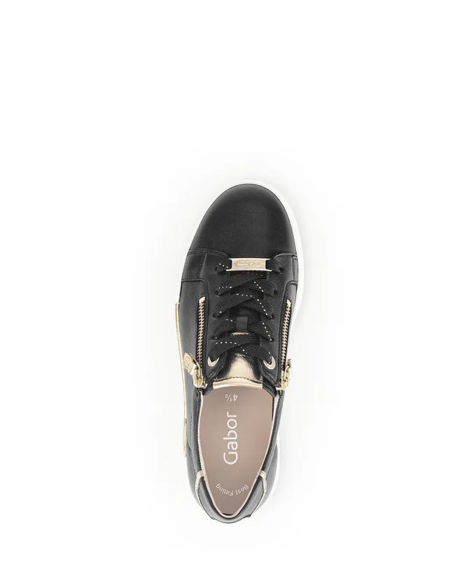 Gabor Lage sneakers Zwart (43.350.27)