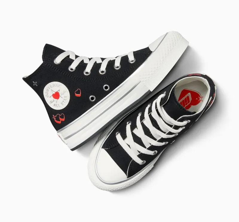 Converse Chuck Taylor All Star EVA Lift Platform Y2K Heart Blauw/vintage White (A09122C)