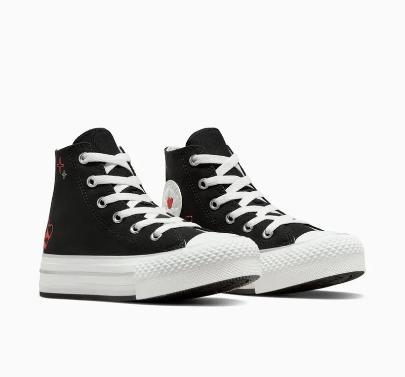 Converse Chuck Taylor All Star EVA Lift Platform Y2K Heart Blauw/vintage White (A09122C)