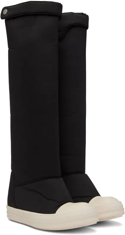 Rick Owens Drkshdw Black Elefant Sneakers (DU02B4813 MU)