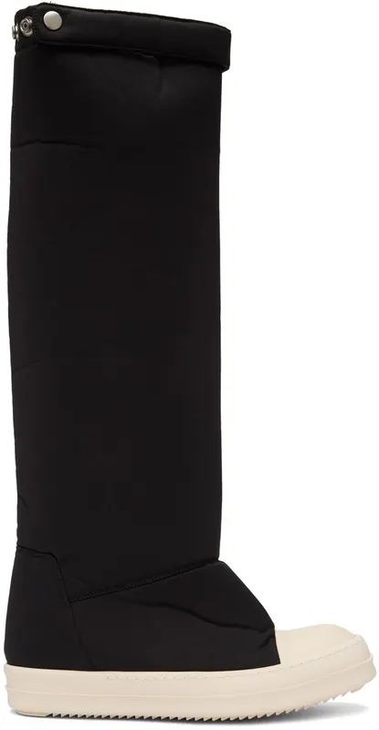 Rick Owens Drkshdw Black Elefant Sneakers (DU02B4813 MU)