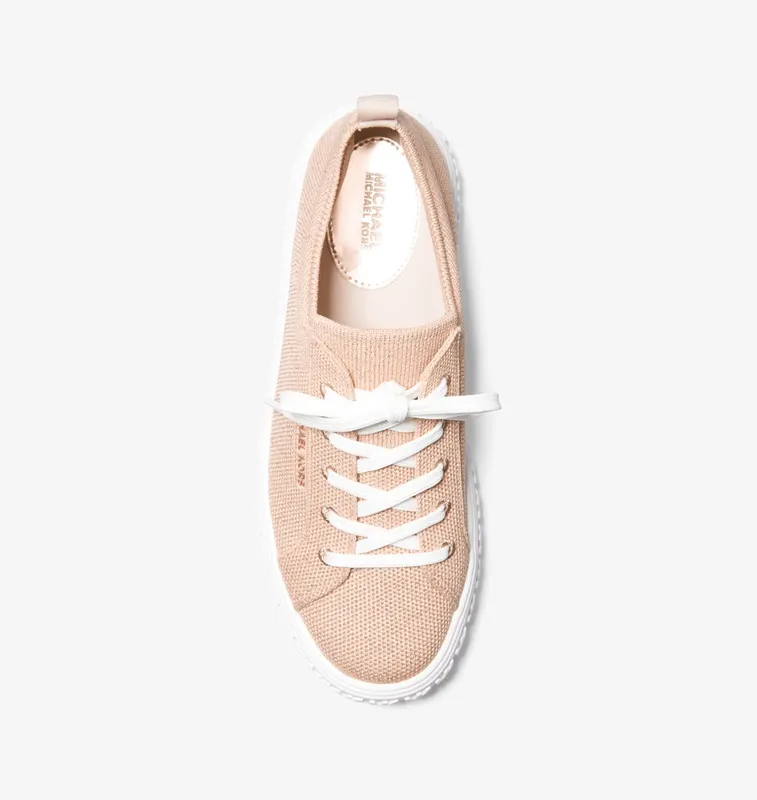 Michael Kors MK Grove Metallic Knit Trainers – Rs Gld Multi (43S4GVFS2D-2529)