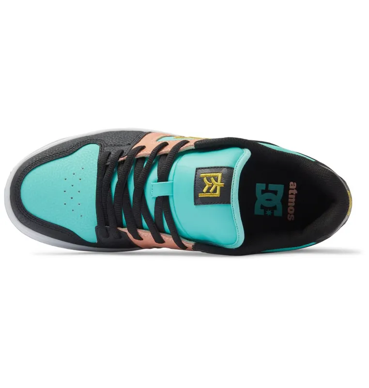 DC Shoes Manteca 4 Atmos black/crazy pink/turquoise 1 (ADYS100772-BPQ1)