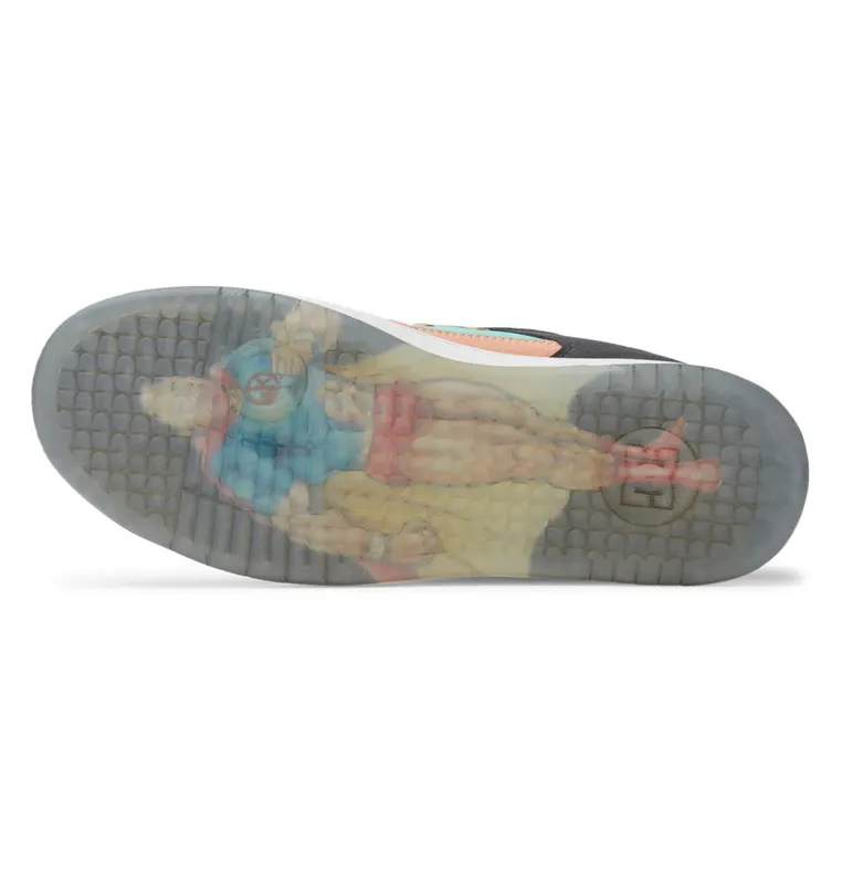 DC Shoes Manteca 4 Atmos black/crazy pink/turquoise 3 (ADYS100772-BPQ3)