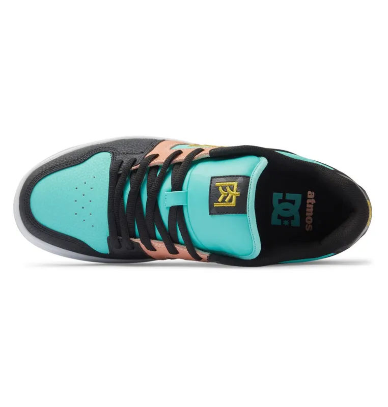 DC Shoes Manteca 4 Atmos black/crazy pink/turquoise 3 (ADYS100772-BPQ3)