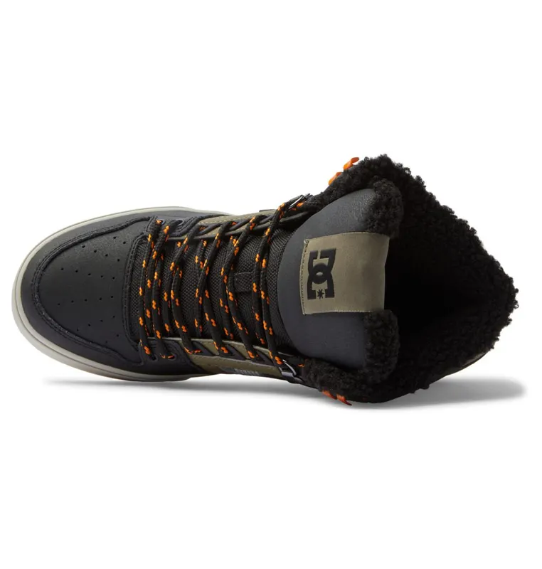 DC Shoes Pure High WNT black/green print (ADYS400047-0BG)