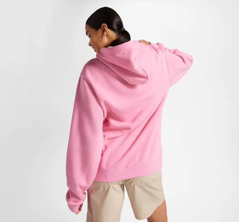 Converse Converse Go-To Embroidered Star Chevron Fleece Hoodie met standaardpasvorm Oops Pink (10024509-A28)