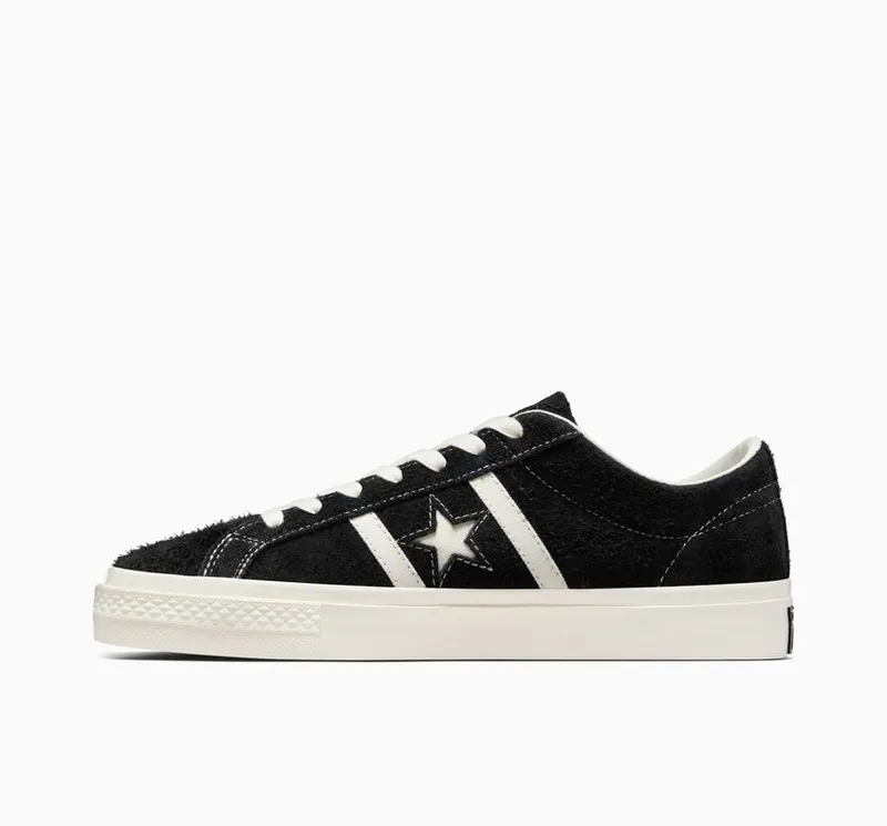 Converse One Star Academy Pro Suede Zwart/egret/egret (A06426C)