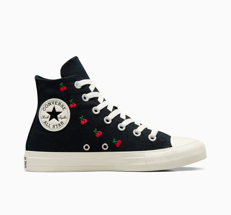 Converse Chuck Taylor All Star Cherries Zwart/egret/rood (A08142C)