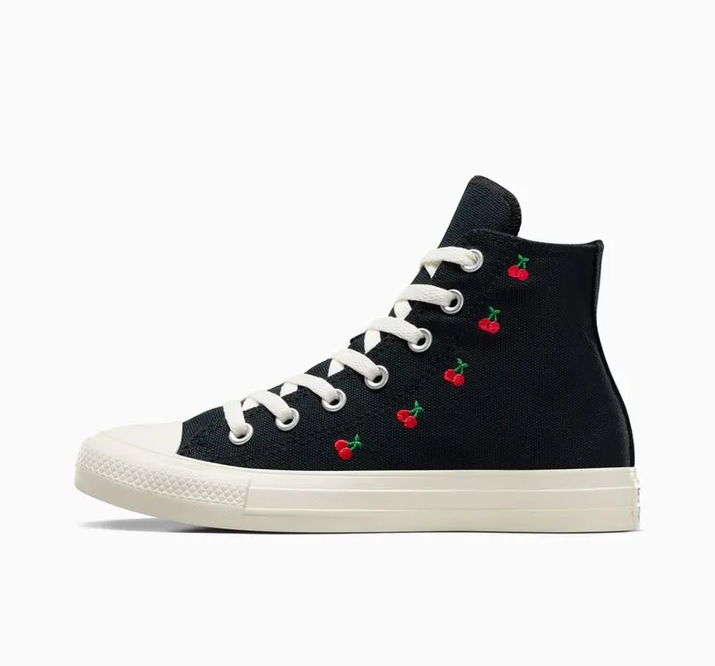 Converse Chuck Taylor All Star Cherries Zwart/egret/rood (A08142C)