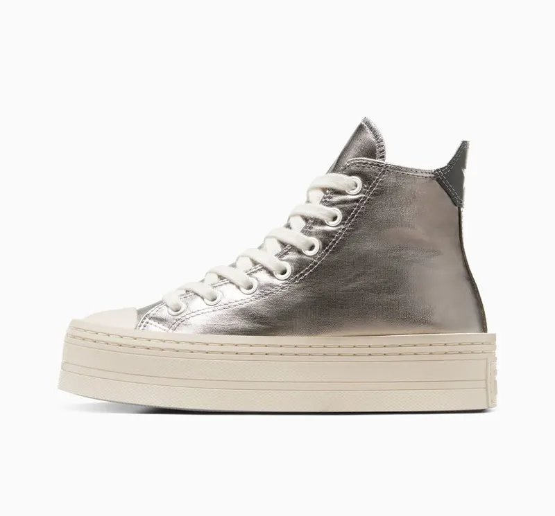 Converse Chuck Taylor All Star Modern Lift Platform Metallic Metallic Gunmetal (A09897C)