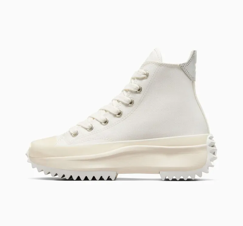 Converse Run Star Hike Platform Metallic Vintage White/natural Ivory (A09901C)