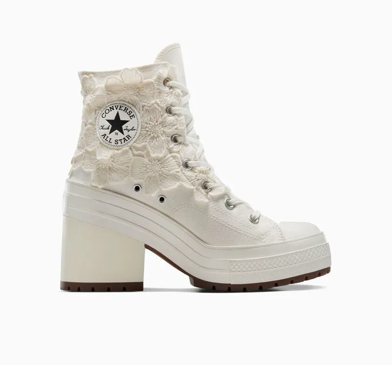 Converse Chuck 70 De Luxe Heel Lace Ivory Lace (A10229C)