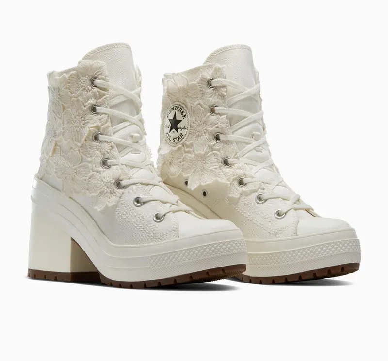 Converse Chuck 70 De Luxe Heel Lace Ivory Lace (A10229C)