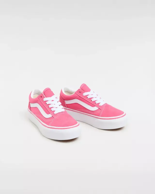 VANS Old Skool Platform Kinderschoenen Zwart (VN0A3TL3G3X)