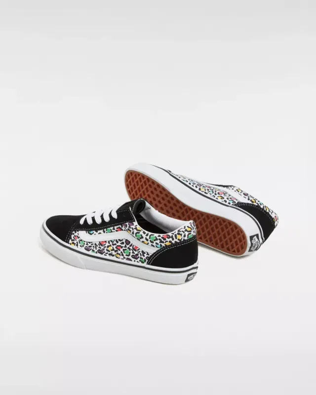 VANS Old Skool Voor Jongeren Zwart (VN0A4UHZBMV)