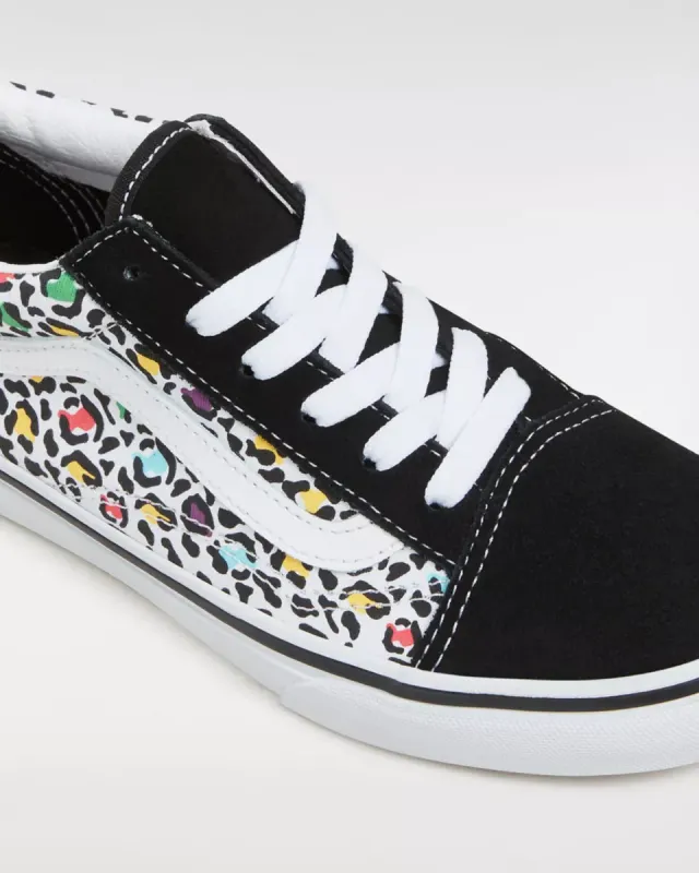 VANS Old Skool Voor Jongeren Zwart (VN0A4UHZBMV)