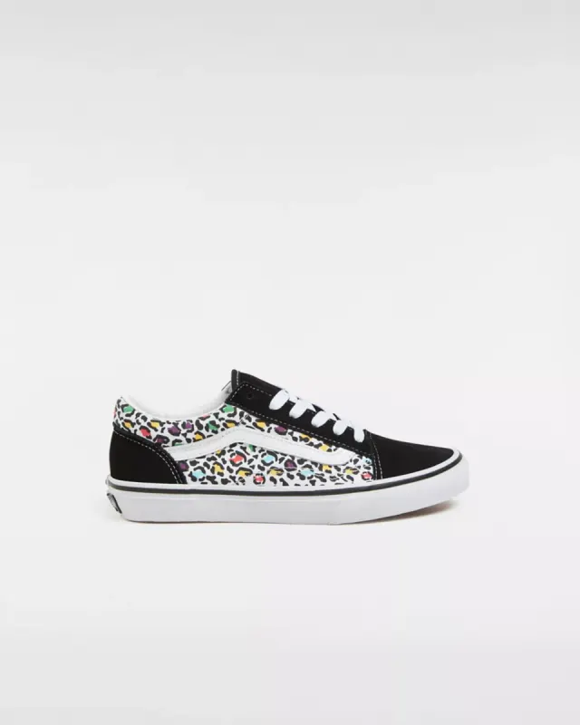 VANS Old Skool Voor Jongeren Zwart (VN0A4UHZBMV)