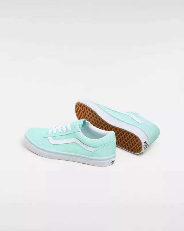 VANS Old Skool Glitter Kinderschoenen Blauw (VN0A5EE6O33)