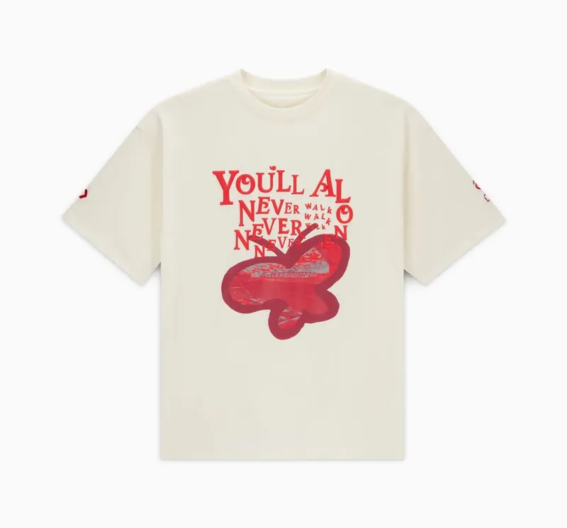 Converse Converse x LFC Anthem T-Shirt Converse Egret (10026258-A01)