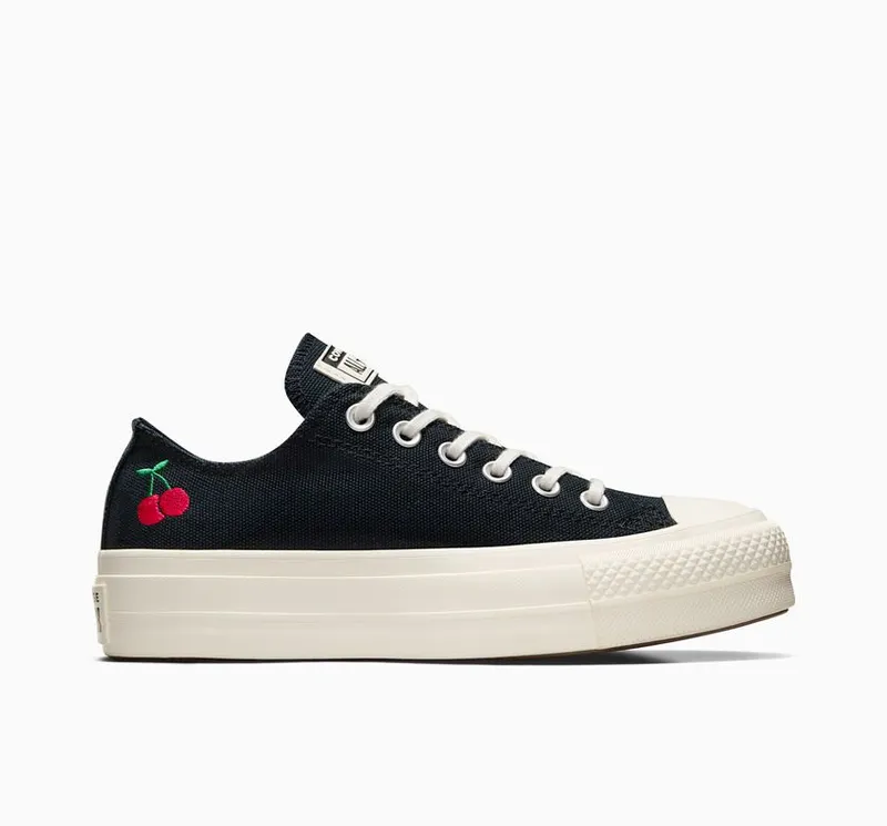 Converse Chuck Taylor All Star Lift Platform Cherries Zwart/egret/rood (A08862C)