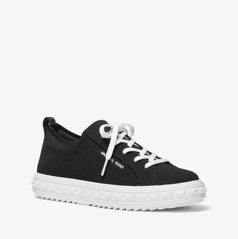 Michael Kors MK Grove Knit Trainers – Black (43S4GVFS1D-0001)