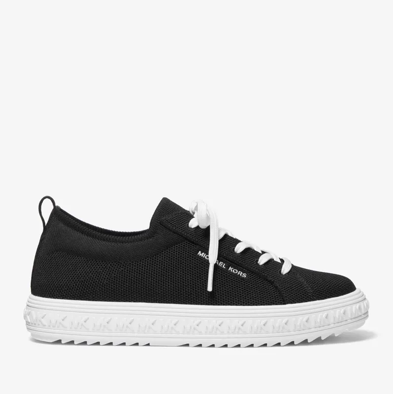 Michael Kors MK Grove Knit Trainers – Black (43S4GVFS1D-0001)