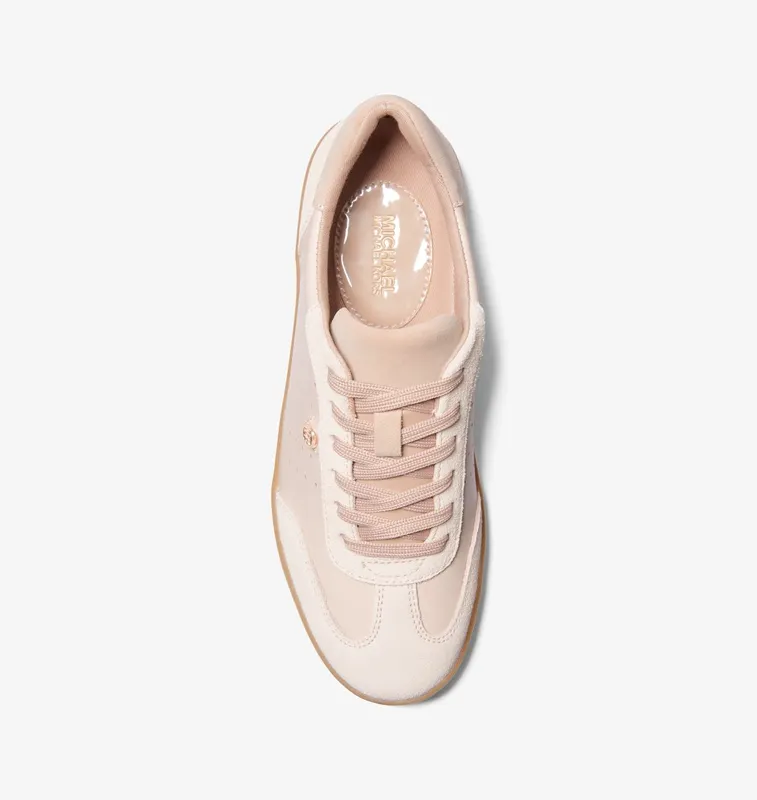 Michael Kors MK Scotty Leather Trainers – Soft Pink (43S4SCFS2L-1663)