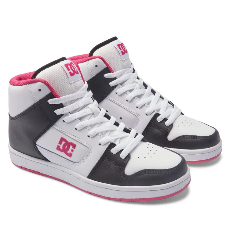 DC Shoes Manteca 4 Hi black/white/pink (ADJS100164-KWP)