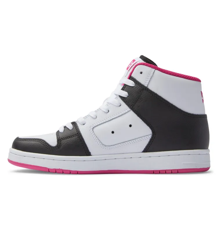 DC Shoes Manteca 4 Hi black/white/pink (ADJS100164-KWP)