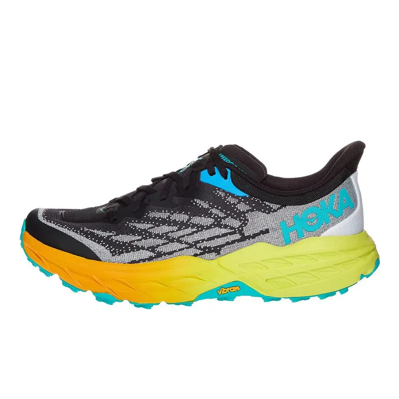 HOKA Speedgoat 5 Black / Evening Primrose (1123157-BEPR-D)