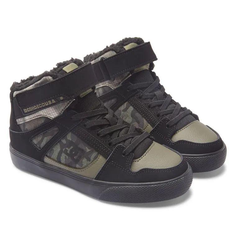 DC Shoes Pure High WNT olive camouflage (ADBS300327-CAA)