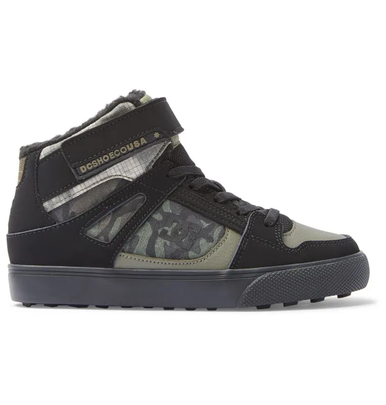 DC Shoes Pure High WNT olive camouflage (ADBS300327-CAA)