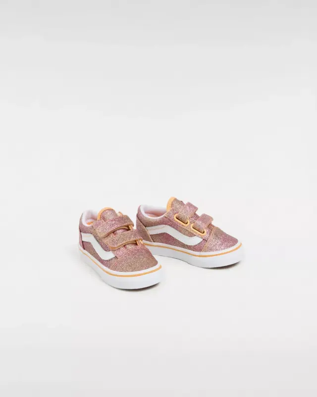 VANS Old Skool Glitter Bruin (VN0009RC6GL)