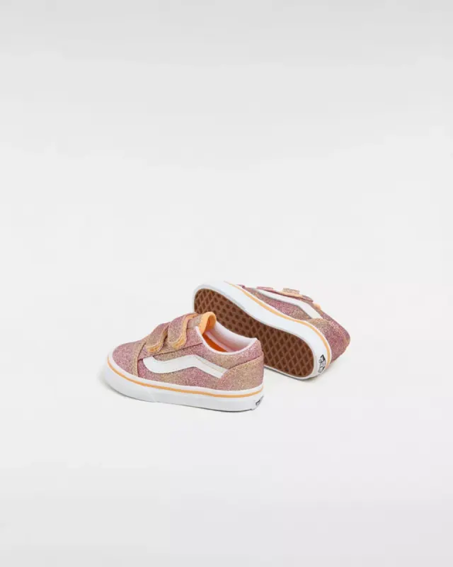 VANS Old Skool Glitter Bruin (VN0009RC6GL)