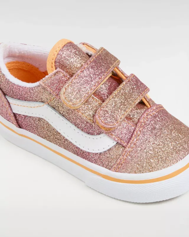 VANS Old Skool Glitter Bruin (VN0009RC6GL)
