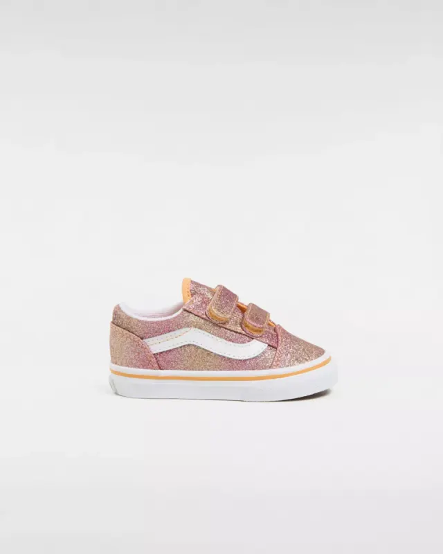 VANS Old Skool Glitter Bruin (VN0009RC6GL)