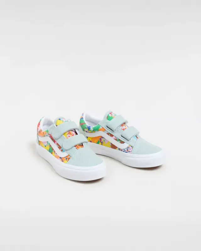 VANS Old Skool Kinderschoenen Met Klittenband Multicolour (VN0A4BUVCYL)