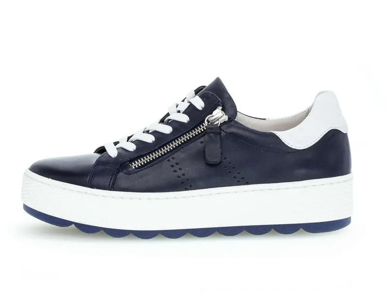 Gabor Lage sneakers Blauw (46.058.66)