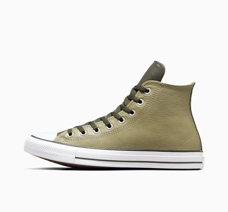 Converse Chuck Taylor All Star Leather Mossy Sloth/cave Green (A06571C)