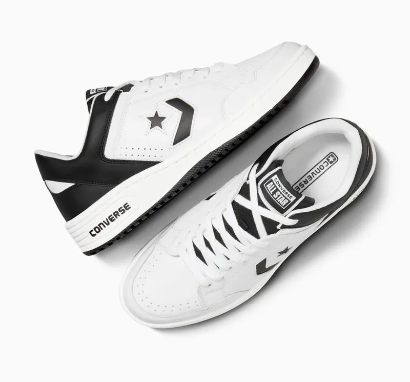 Converse Converse Weapon Leather White/black/white (A10203C)