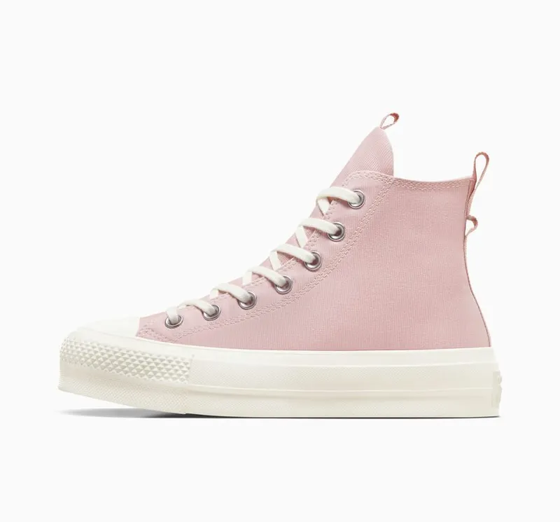 Converse Chuck Taylor All Star Lift Cotton Static Pink/egret/fossilized (A09096C)