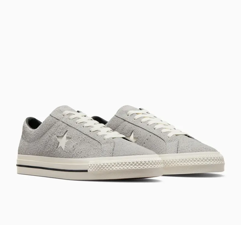 Converse One Star Pro Ash Grey/egret/zwart (A08128C)