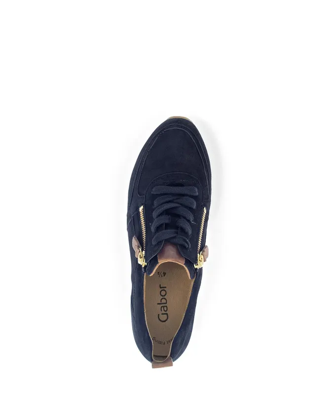 Gabor Lage sneakers Blauw (43.411.16)