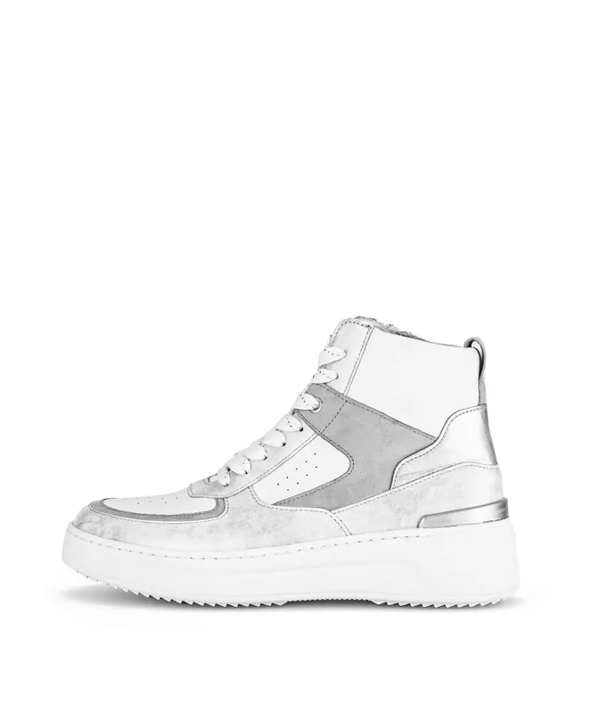 Gabor Hoge sneakers Zilver (43.181.61)