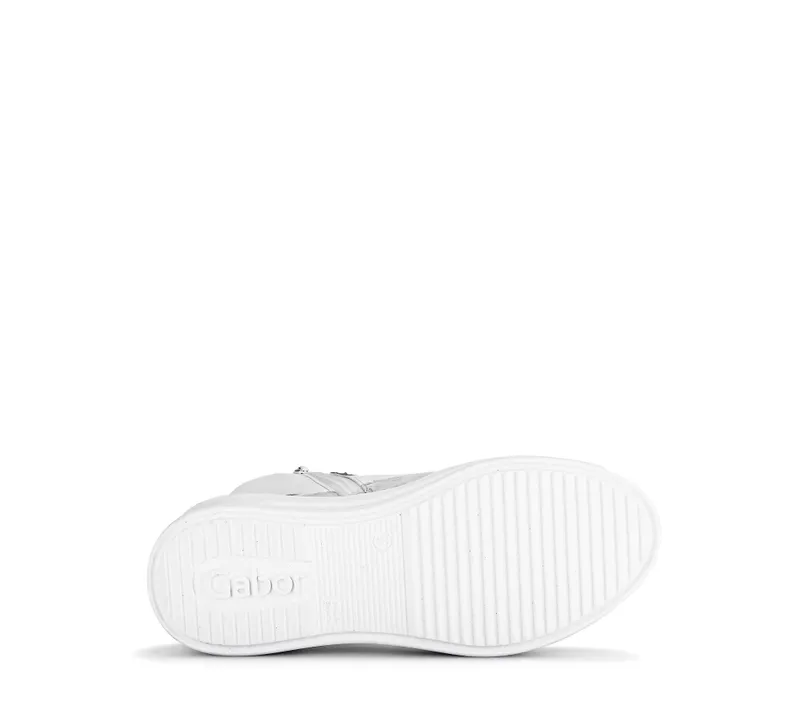 Gabor Hoge sneakers Zilver (43.181.61)