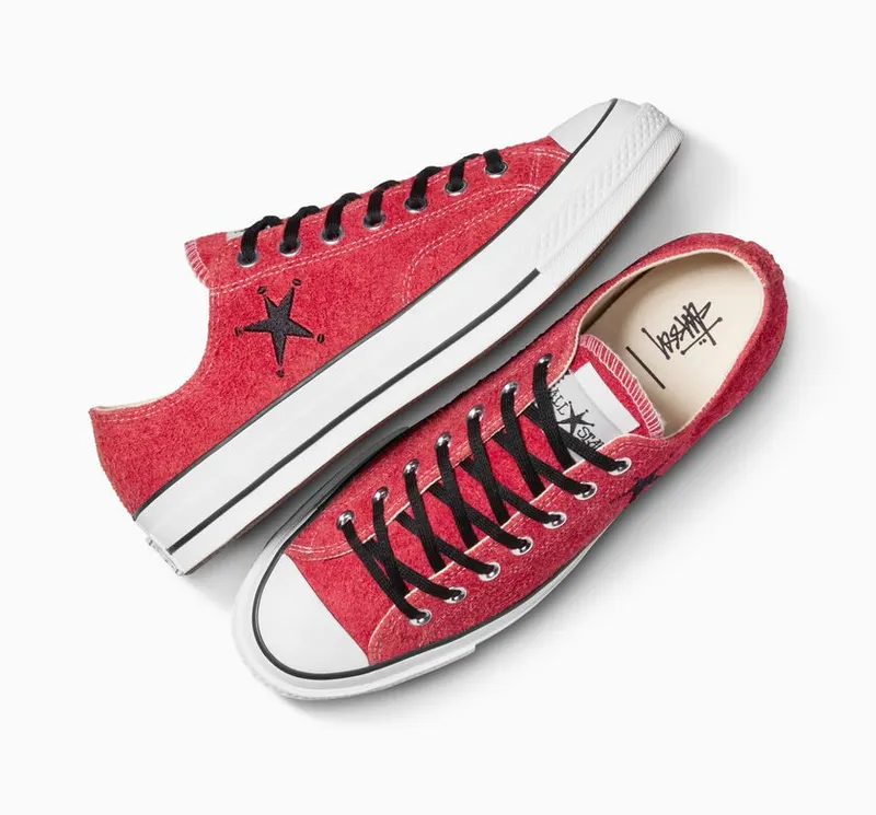 Converse Converse x Stüssy Chuck 70 Poppy Red (A07664C)