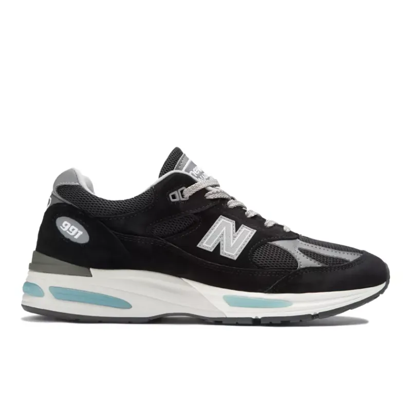 New Balance U991 BK2 Made in UK Black / Smoked Pearl (U991BK2)